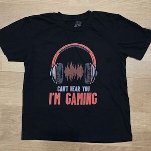 "Can't Hear You I'm Gaming" Graphic Tee